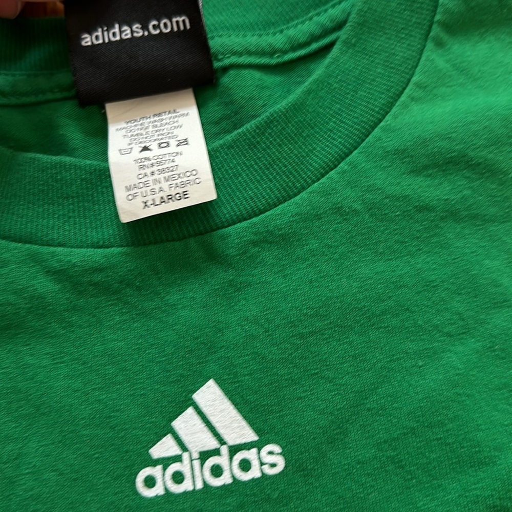 XL Youth Adidas Long Sleeve Tshirt - Picture 3 of 4